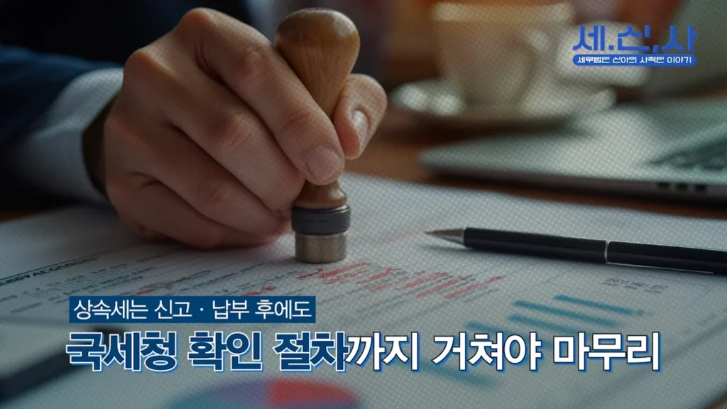 상속세는 신고, 납부 후에도 국세청 확인 절차까지 거쳐야 마무리